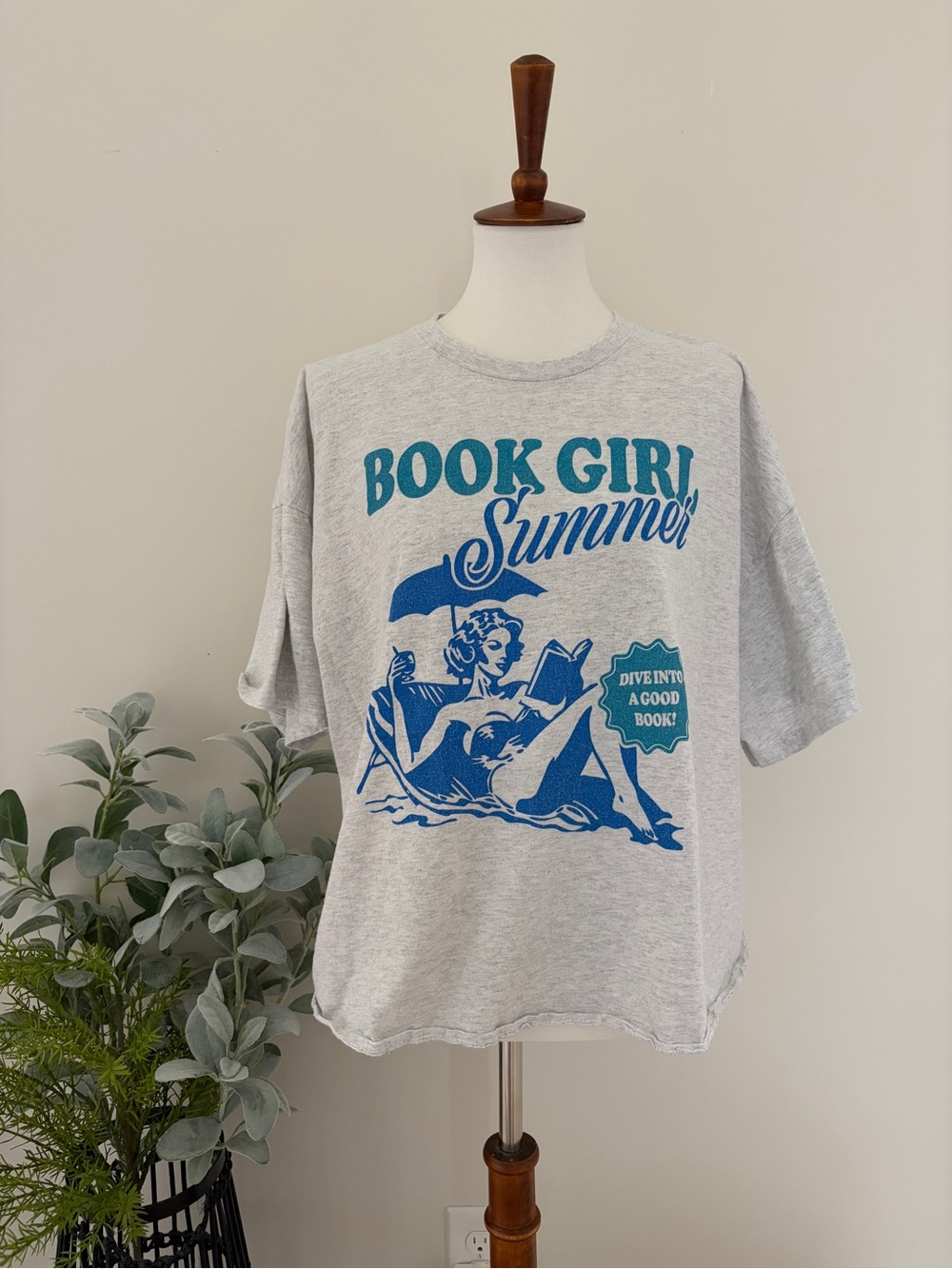 Book Girl Summer T-Shirt